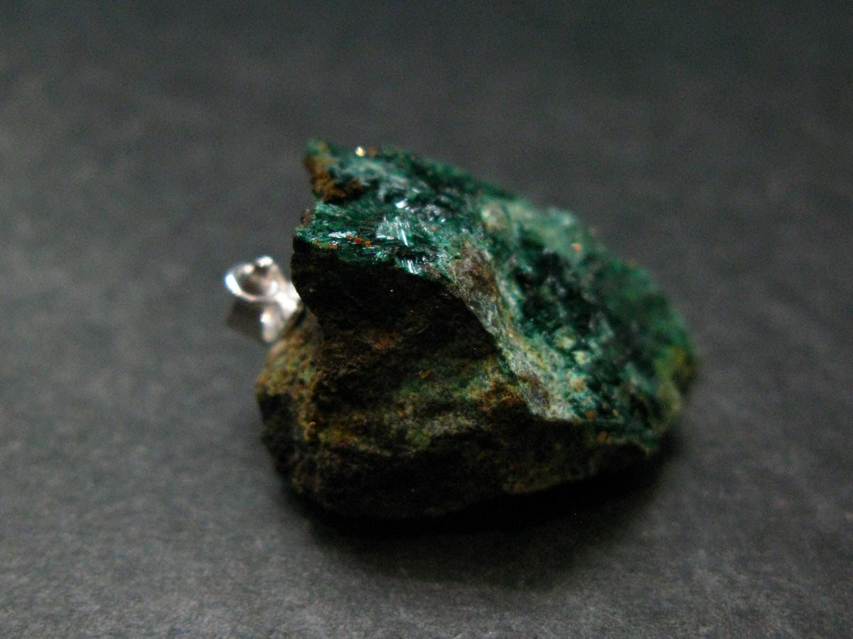 Nice Atacamite Pendant from Chile - 1.2" - 6.91 Grams