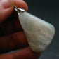 Blue Hemimorphite Silver Pendant From China - 1.8"