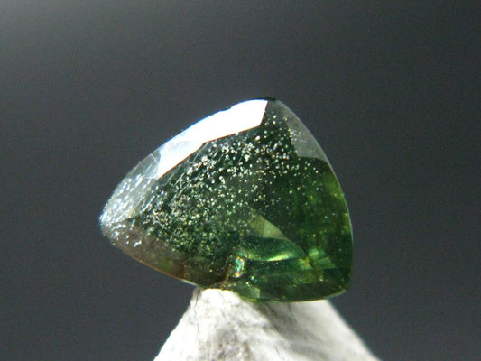 Green Zircon Cut Gem From Africa - 1.52 Carats