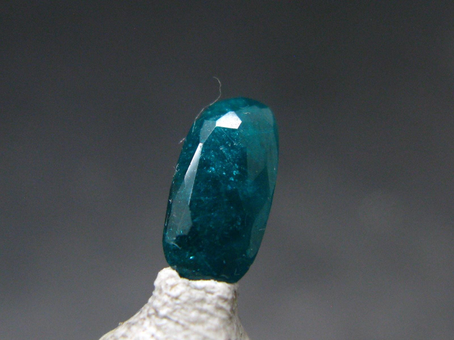 Rare Gem Dioptase Cut Stone from Namibia - 0.89 Carats