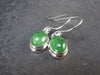 Tsavorite Gem Green Garnet Sterling Silver Earrings from Tanzania - 3.10 Grams