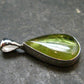 Rare Titanite Sphene Crystal Silver Pendant From Tanzania - 0.9" - 1.75 Grams