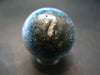 Blue Ice Glacierite Sphere from Indonesia - 1.1" - 35.51 Grams