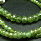 Gem Demantoid Green Garnet Necklace Beads - 18"