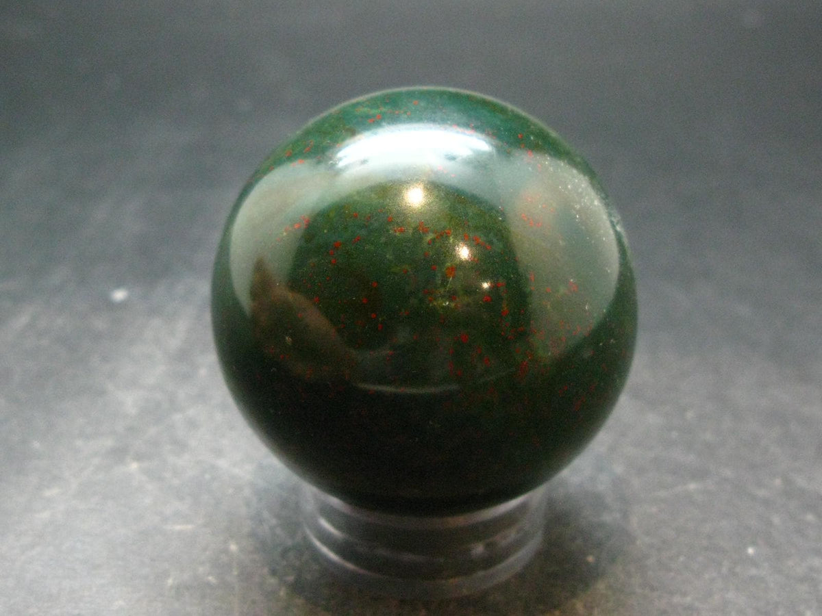 Bloodstone Sphere From India - 1.9" - 172.52 Grams