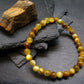 Golden Tiger Eye Genuine Bracelet ~ 7 Inches ~ 6mm Round Beads