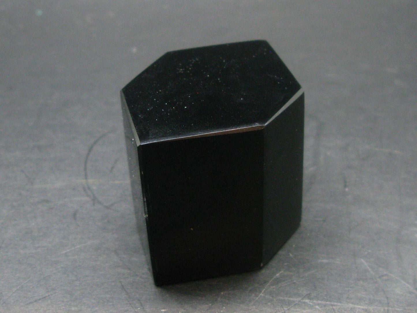 Black Obsidian Polished Stone From Mexico - 2.2"