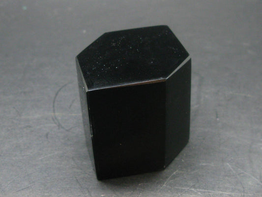 Black Obsidian Polished Stone From Mexico - 2.2"