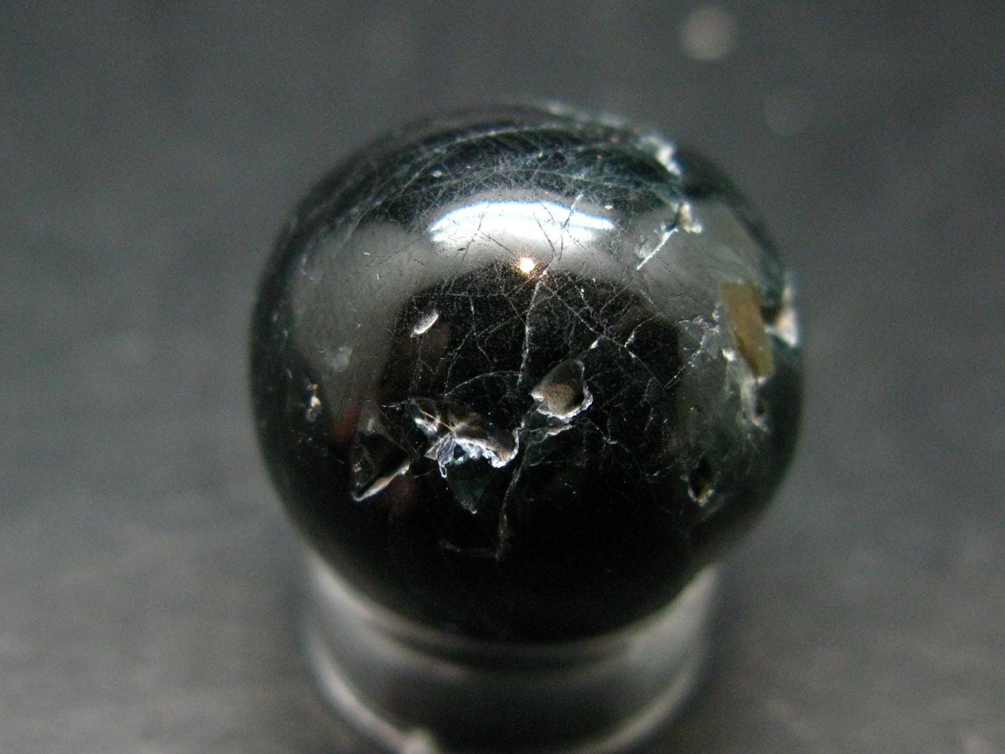 Genuine Blue Spinel Sphere Ball From Madagascar - 1.9cm - 61.65 Carats