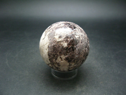 Extremely Rare Axinite Crystal Sphere Ball from Peru - 2.1"