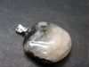 Phenakite Phenacite Tumbled Silver Pendant from Russia - 1.1" - 6.20 Grams