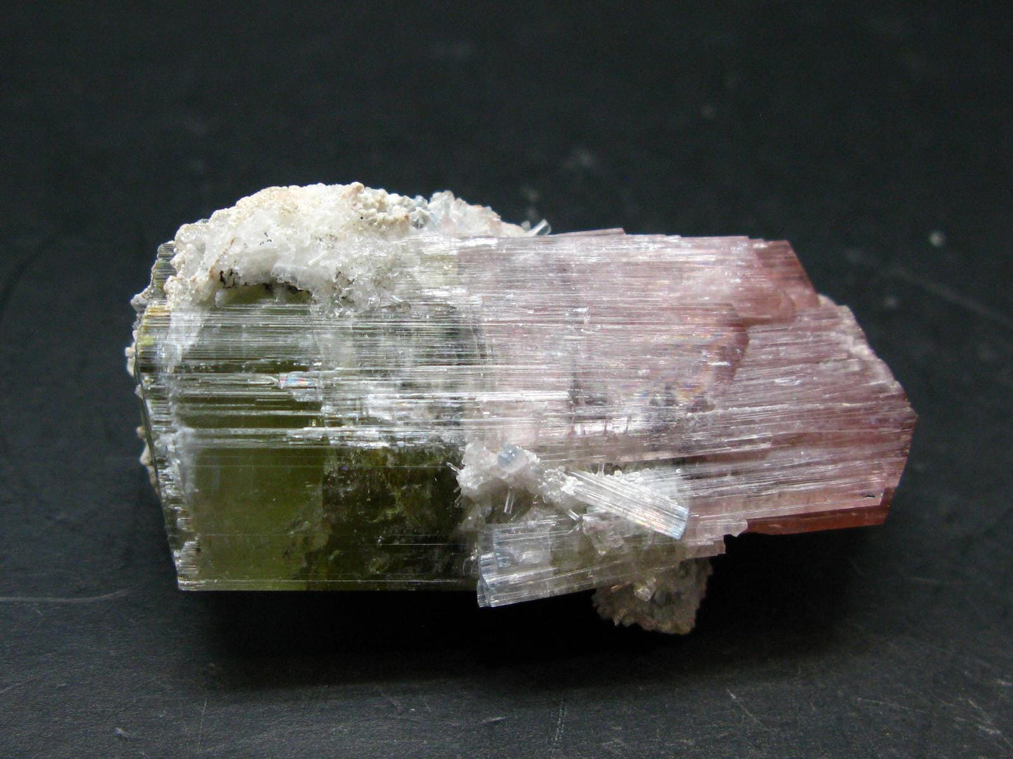 Rare Watermelon Tourmaline Crystal From Pakistan - 2.3" - 56 Grams
