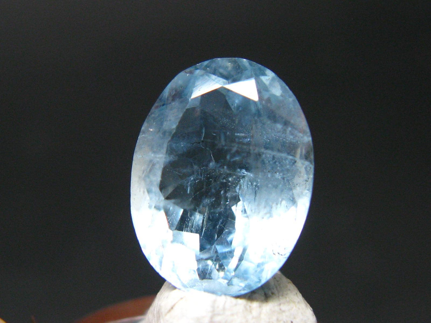 Gem Aquamarine Cut Stone From Brazil - 4.37 Carats