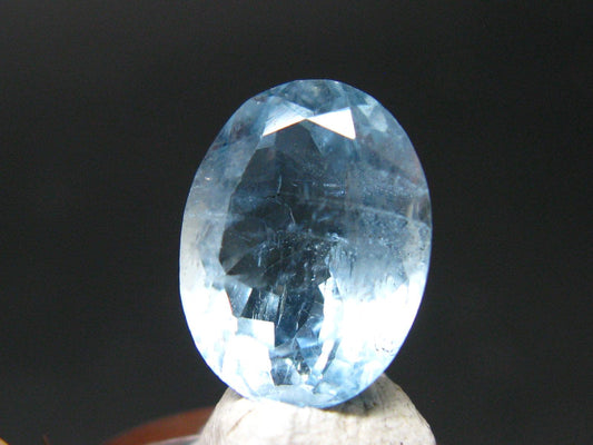 Gem Aquamarine Cut Stone From Brazil - 4.37 Carats