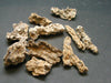 Lot of 10 Fulgurite Lightning Rocks From USA - 29.55 Grams
