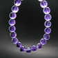 AAA Grade Amethyst Gem Genuine Bracelet ~ 7 Inches ~ 8mm Round Beads