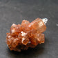 Terminated Aragonite Crystal Silver Pendant from Morocco - 1.3" - 8.41 Grams
