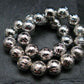 Meteorite Gibeon Genuine Bracelet ~ 7 Inches ~ 8mm Round Beads