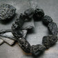Tibetan Tektite Genuine Bracelet ~ 7 Inches ~ 25mm Raw Beads