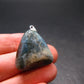 Very Rare Dianite (Blue Jade) Silver Pendant From Russia - 1.1"