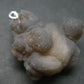 Truffle Chalcedony!! Spheroidal Chalcedony Nodules Crystal Silver Pendant From Morocco - 1.5"