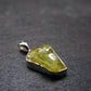 Chrysoberyl Crystal Silver Pendant From Brazil - 1.64 Grams