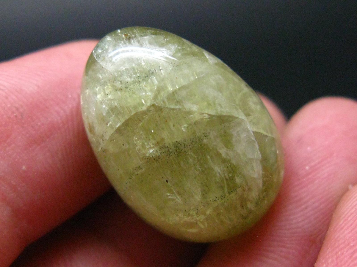 Hiddenite Spodumene Egg from Brazil - 1.0" - 9.19 Grams