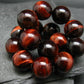 Bulls Eye (Red Tiger Eye) Genuine Bracelet ~ 7 Inches ~ 12mm Beads