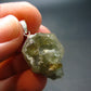 Green Apatite Crystal Silver Pendant From Portugal - 1.1" - 4.32 Grams