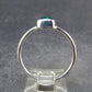 Rare Black Opal Sterling Silver Ring from Australia - Size 10.5 - 2.15 Grams