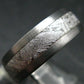 Muonionalusta Meteorite Steel Ring - 13.46 Grams - Size 10