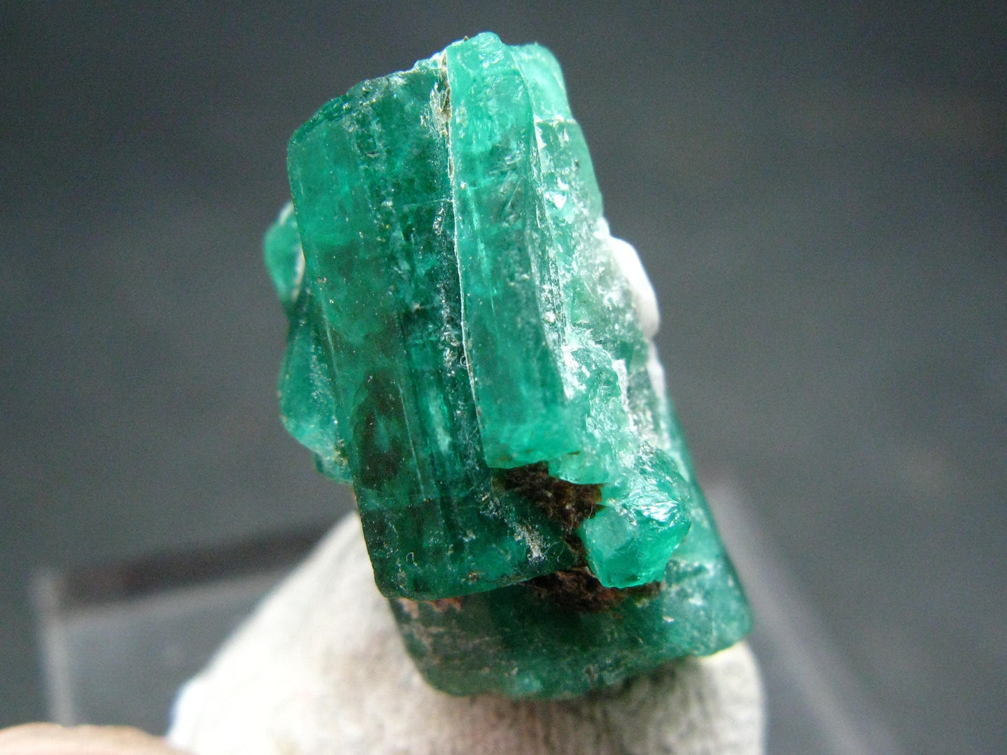 Gem Emerald Beryl Crystal From Ethiopia - 17.85 Carats - 0.8"