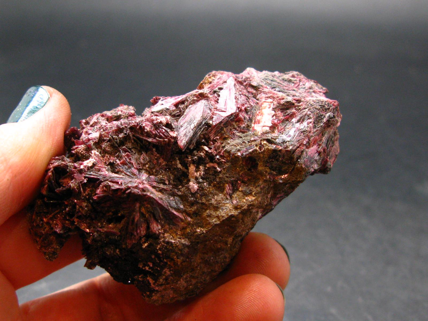 Fine Erythrite Cluster From Morocco - 2.6" - 63.45 Grams