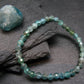 Blue Zircon Genuine Bracelet ~ 7 Inches ~ 5mm Facetted Beads