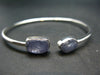 Natural Raw Tanzanite Zoisite Bracelet from Tanzania - Size - Adjustable