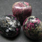 Nice Lot of 3 Red Eudialyte And Aegirine From Russia - 35.9 Grams