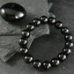 Black Onyx Genuine Bracelet ~ 7 Inches ~ 10mm Round Beads