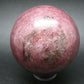 Rare Red Thulite Sphere Ball From Norway - 3.1" - 710 Grams