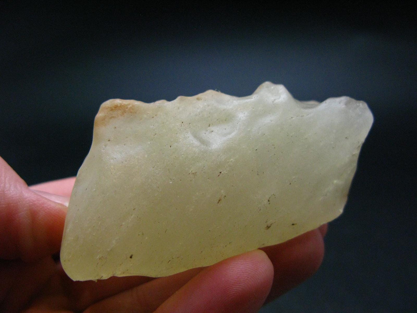 Nice Gem Libyan Tektite Raw Piece From Libya - 71.24 Grams - 2.6"