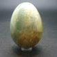 Lemurian Aquatine Blue Calcite Egg From Argentina - 2.4"