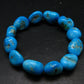 Turquoise Genuine Untreated Bracelet ~ 7 Inches ~ 18mm Tumbled Beads