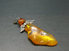 Baltic Amber 925 Silver Pendant - 2.3" - 4.51 Grams