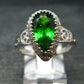 Helenite Gaia Stone Gem Sterling Silver Ring From Washington - Size 9.25 - 1.80 Carats