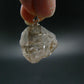 Large DT Elestial Quartz Crystal Silver Pendant From Brazil - 1.0" - 5.61 Grams