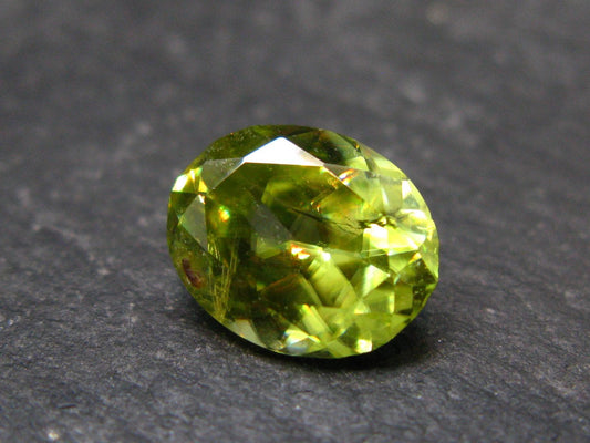Rare Titanite Sphene Gem Cut Stone From Zimbabwe - 3.44 Carats