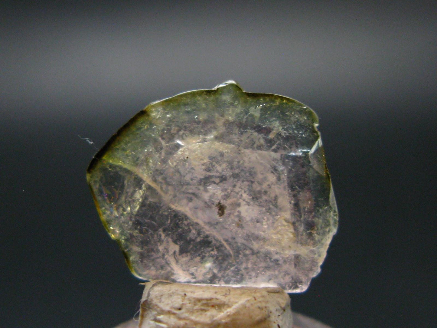 Rare Watermelon Tourmaline Crystal Slice From Brazil - 4.70 Carats