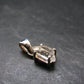 Fine Natural Herkimer Diamond Silver Pendant From New York 0.7" - 1.6 Grams