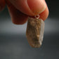 Topaz Crystal Pendant In Sterling Silver From Utah - 0.9" - 3.43 Grams