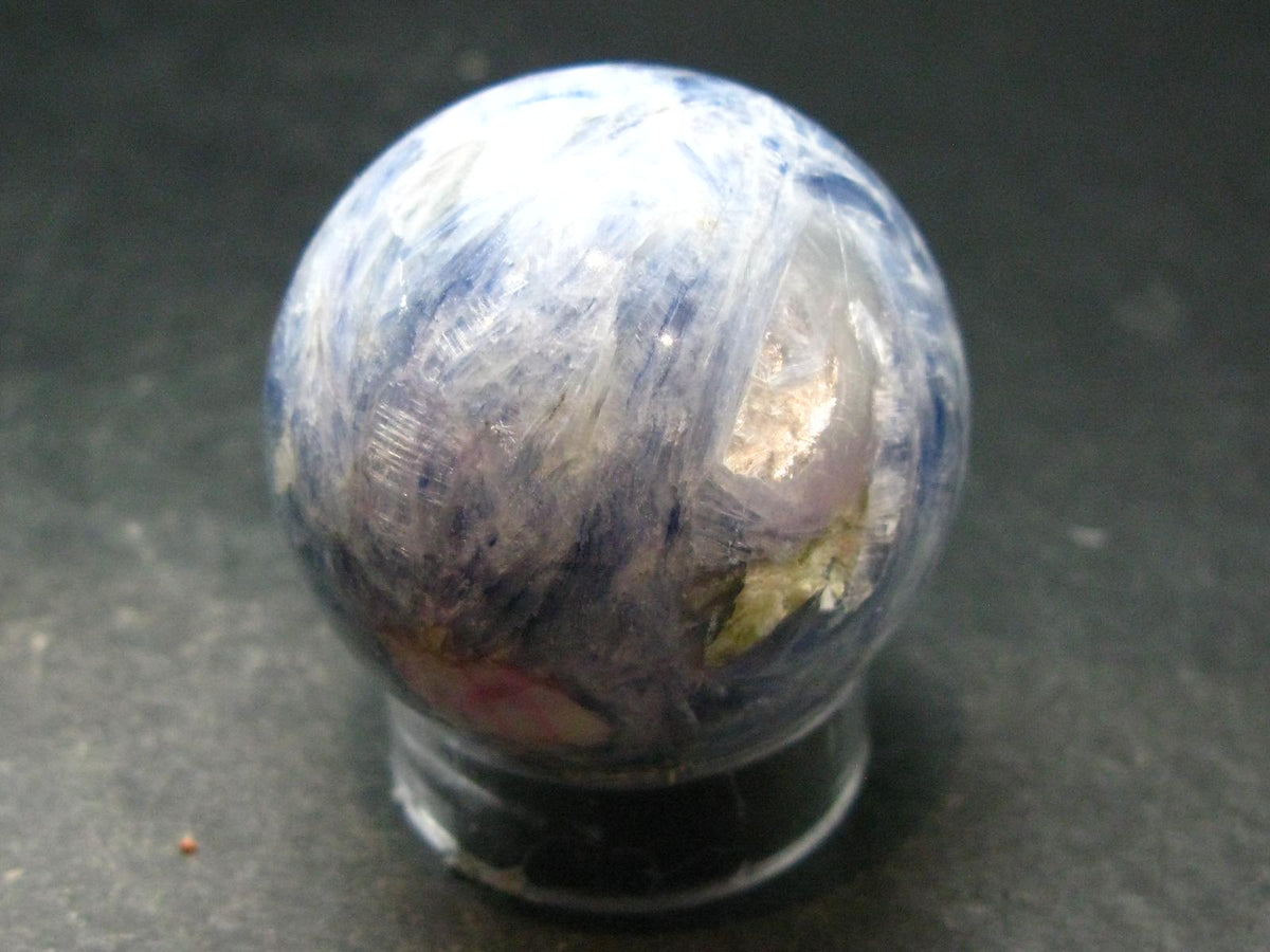 Blue Kyanite Sphere Ball From Brazil - 1.7"
