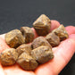 Lot of 10 Magnetite Crystals From Madagascar - 0.7" - 66.53 Grams